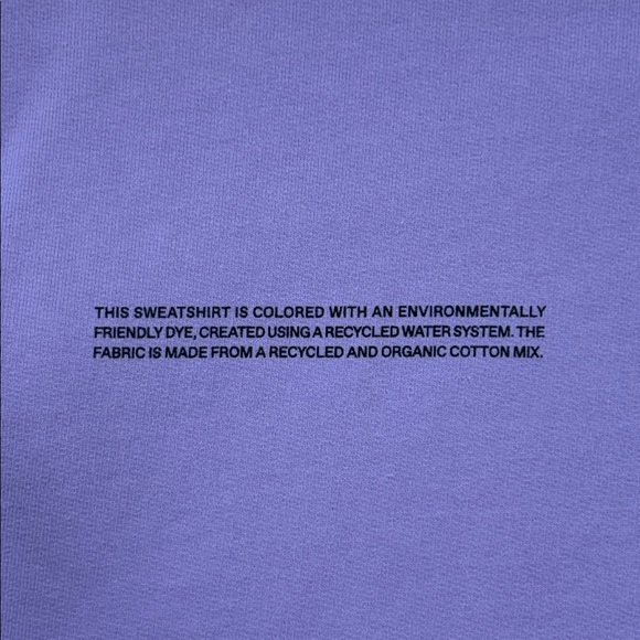 Pangaia heavyweight recycled cotton set in Orchid Purple, size M/S - Picture 5 of 15